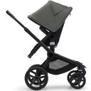 Bugaboo Fox 5 Base Black/Midnight Black and Forest Green Sun Canopy