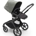 Bugaboo Fox 5 Base Black/Midnight Black and Forest Green Sun Canopy