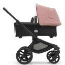 Bugaboo Fox 5 Base Black/Midnight Black and Morning Pink Sun Canopy