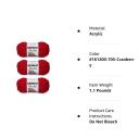 Bulk Buy: Bernat Blanket Yarn (3-Pack) Cranberry 161200-705
