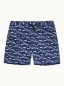Bulldog - Midnight Navy/Sea Mist Living Dream Mid-length Swim Shorts