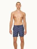 Bulldog - Midnight Navy/Sea Mist Living Dream Mid-length Swim Shorts