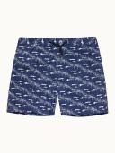Bulldog - Midnight Navy/Sea Mist Living Dream Mid-length Swim Shorts