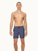Bulldog - Midnight Navy/Sea Mist Living Dream Mid-length Swim Shorts