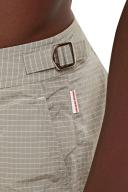 Bulldog Ripstop - Seal Grey Ripstop Mid-length Swim Shorts