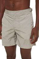 Bulldog Ripstop - Seal Grey Ripstop Mid-length Swim Shorts