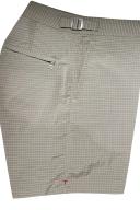 Bulldog Ripstop - Seal Grey Ripstop Mid-length Swim Shorts