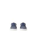 Burberry Leather and Check Cotton Sneakers , Size: 40.5