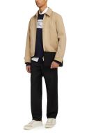 Burberry Leather, Suede and Check Cotton Sneakers , Size: 40