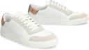 Burberry Leather, Suede and Check Cotton Sneakers , Size: 43.5