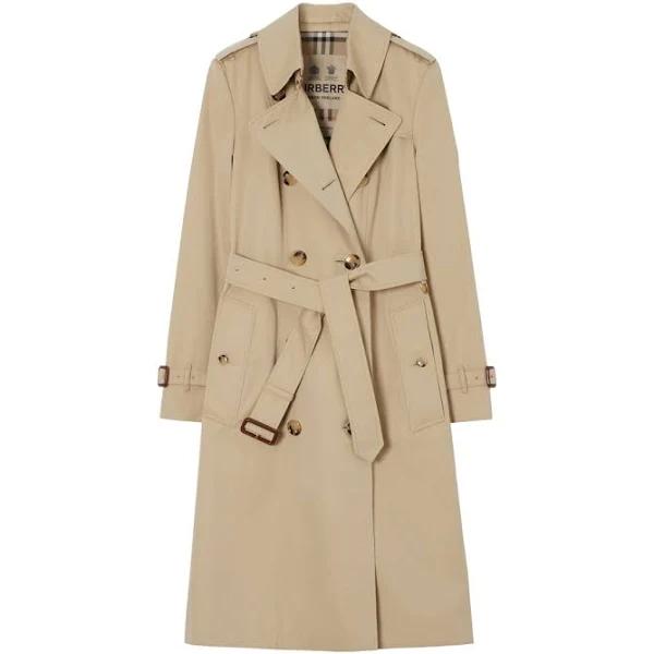 Burberry Long Chelsea Heritage Trench Coat , Size: 04