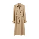 Burberry Long Waterloo Heritage Trench Coat , Size: 12
