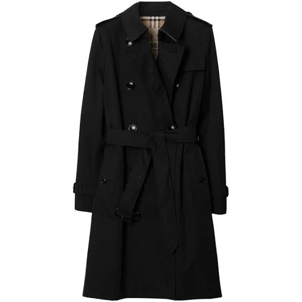 Burberry Mid-length Kensington Heritage Trench Coat , Size: 08