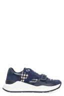 Burberry Navy Check Sneakers