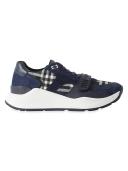 Burberry Navy Check Sneakers