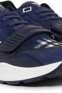 Burberry Navy Check Sneakers