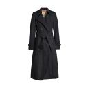Burberry The Long Chelsea Heritage Trench Coat , Size: 04, Blue
