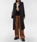 Burberry The Long Chelsea Heritage Trench Coat , Size: 04, Blue
