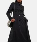 Burberry The Long Chelsea Heritage Trench Coat , Size: 04, Blue