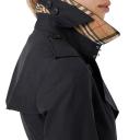 Burberry The Long Chelsea Heritage Trench Coat , Size: 14, Blue