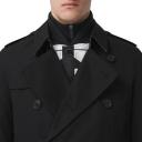 Burberry The Long Kensington Heritage Trench Coat , Size: 44, Black