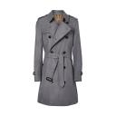 Burberry The Mid-length Chelsea Heritage Trench Coat , Size: 48, Grey