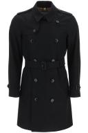 Burberry The Mid-length Chelsea Heritage Trench Coat , Size: 50, Black