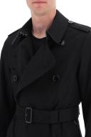 Burberry The Mid-length Chelsea Heritage Trench Coat , Size: 50, Black