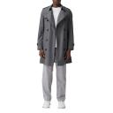 Burberry The Mid-length Chelsea Heritage Trench Coat , Size: 52, Grey