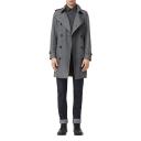 Burberry The Mid-length Chelsea Heritage Trench Coat , Size: 58, Grey