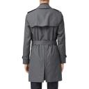 Burberry The Mid-length Chelsea Heritage Trench Coat , Size: 58, Grey