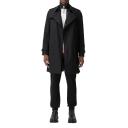 Burberry The Mid-length Kensington Heritage Trench Coat , Size: 58, Black