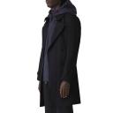 Burberry The Mid-length Kensington Trench Coat , Size: 48, Black