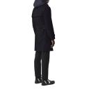 Burberry The Mid-length Kensington Trench Coat , Size: 48, Black