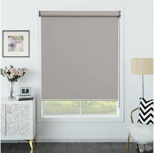 Burma Room Darkening Roller Blinds 220cm Drop Latte