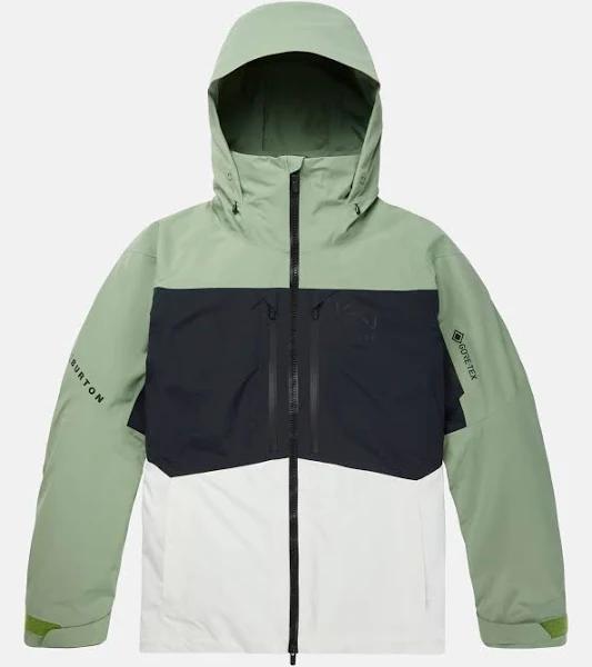 Burton [ak] Swash GORE-TEX 2L Hooded Jacket Green White - XXL