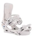 Burton Cartel Snowboard Bindings Gray Cloud