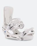 Burton Cartel Snowboard Bindings Gray Cloud