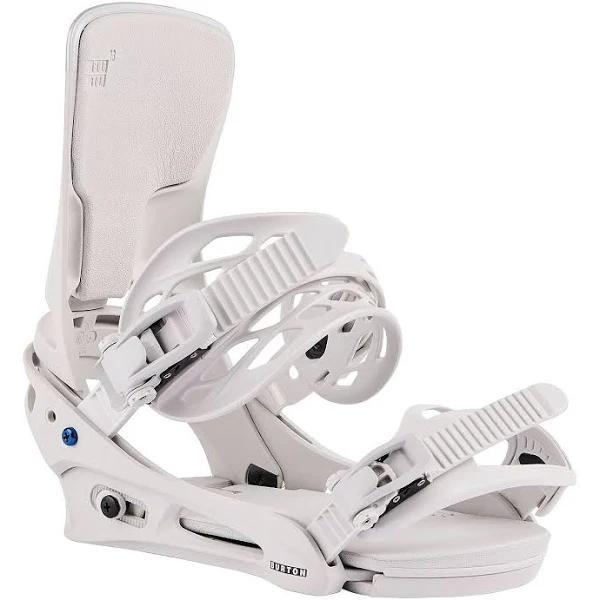 Burton Cartel Snowboard Bindings Gray Cloud