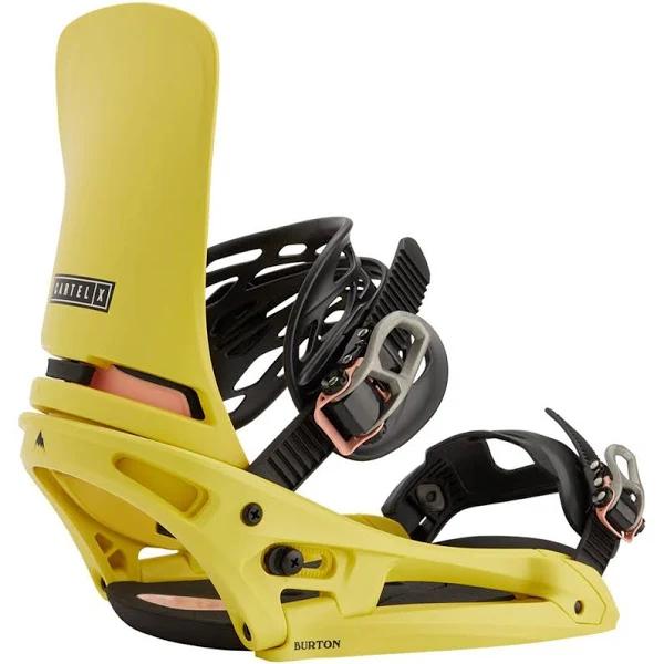 Burton Cartel x Est Snowboard Binding 2021 - Yellow | Snowboard Bindings