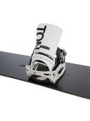 Burton Cartel x Est Snowboard Bindings 2022 - White / Gray / Logo | Snowboard Bindings
