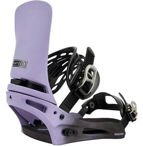 Burton Cartel x Re:Flex Snowboard Binding 2022 - Violet Fade | Snowboard Bindings