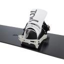 Burton Cartel x Re Flex Snowboard Bindings - White/Gray/Logo - 2022