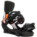 Burton Cartel x Re Flex Snowboard Bindings - White/Gray/Logo - 2022