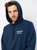 Burton Durable Goods Mens Pullover Hoodie - Dress Blue