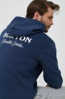 Burton Durable Goods Mens Pullover Hoodie - Dress Blue