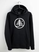 Burton Family Tree Pullover Hoodie - True Black | Hooded Jumpers