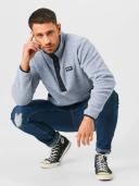 Burton Hearth Fleece Pullover Gray Heather