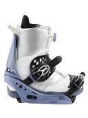 Burton Lexa x Est Ladies Snowboard Bindings 2022 - Blue Gray | Snowboard Bindings