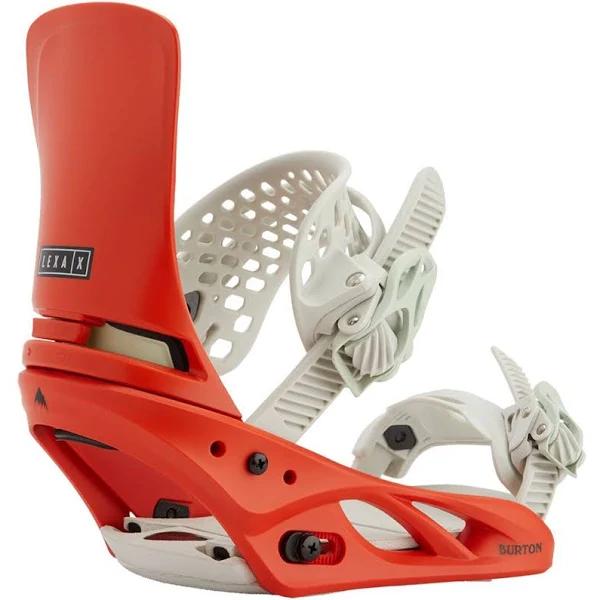 Burton Lexa x Ladies Snowboard Bindings 2021 - Bright Red | Snowboard Bindings